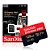 CARTAO DE MEMORIA 128GB MICRO SD EXTREME PRO 4K UHD U3 A2V30 200MBPS READ 90MBPS WRITE SDSQXCD-128G-6N6MA SANDISK - Imagem 1