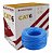 CAIXA DE DE CABO DE REDE CAT6 305M 100% COBRE U/UTP 4X23 AMG AZUL MEGATRON - Imagem 1