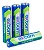 CARTELA COM 4 PILHAS ALCALINAS 1.5V PIL-3ALR03-C4 EXBOM - Imagem 1