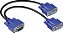 CABO Y VGA MACHO X 2 VGA FEMEA AVY-1M/2F VINIK - Imagem 1