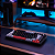 TECLADO MECANICO 75% ARKEUM BLACK VULCAN SWITCH BLUE AKBV75BBR PCYES - Imagem 8