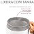 Lixeira Branca Com Tampa Dourada - 5 Litros - Imagem 4