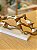 Escultura Decorativa Em Poliresina Dourado - Mart - Imagem 3