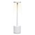 Luminária De Mesa Led 3 Tons Usb Cosmos Branca - Wolff - Imagem 3