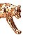Escultura Leopardo Em Polirresina - Mart - Imagem 2