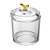 Pote Com Tampa Golden Bird Cristal Ecológico G - Wolff - Imagem 2