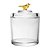 Pote Com Tampa Golden Bird Cristal Ecológico M -  Wolff - Imagem 1