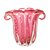 Vaso De Vidro Italy Rosa E Dourado 16cmX18cm - Lyor - Imagem 2