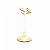 Conjunto 4 Colheres De Chá Aço Inox Leaves Dourado - Wolff - Imagem 1