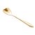 Conjunto 4 Colheres De Chá Aço Inox Heart Dourado - Wolff - Imagem 1