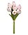Ramalhete Tulipa Em Toque Real Rosa Claro - Altura 33cm - Imagem 1