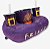 Kit Almofada Pipoca Friends - Zona Criativa - Imagem 2