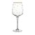 Conjunto 2 Taças Para Vinho Balls Fio De Ouro 350ml - Wolff - Imagem 2