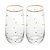 Conjunto 2 Copos Balls Fio De Ouro 300ml - Wolff - Imagem 1
