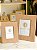 Porta Retrato Mdf Pu Listra 3D Bege 10x15cm - Entrecasa - Imagem 3