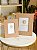 Porta Retrato Mdf Pu Listra 3D Bege 10x15cm - Entrecasa - Imagem 2