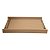 Bandeja Retangular Mdf Pu Listra 3D Bege G - Entrecasa - Imagem 1