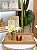 Bandeja Retangular Mdf Pu Listra 3D Bege G - Entrecasa - Imagem 2