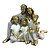 Escultura Casal Com Uma Menina E Dois Meninos - Mabruk - Imagem 1