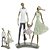 Escultura Família Casal Com Menina - Florarte - Imagem 1