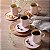 Kit Caneca Coup Stoneware Com Pires Litchi - Porto Brasil - Imagem 3