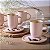 Kit Caneca Coup Stoneware Com Pires Litchi - Porto Brasil - Imagem 2
