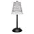 Luminária De Mesa Led 3 Tons Usb Leumina Preta - Wolff - Imagem 1