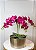 Haste Orquídea Magenta 3D Toque Real - 75cm - Imagem 2