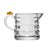Leiteira De Cristal Ecológico Little Bee 300ml - Lyor - Imagem 1