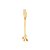 Conjunto 6 Talheres Dourado - Wolff - Imagem 2