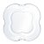 Conj 4 Pratos Para Sobremesa De Vidro Butterfly 17cm - Wolff - Imagem 1
