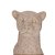 Escultura Luxo De Leopardo Em Polirresina Cor Neutra - 27 CM - Imagem 4