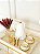 Xicara De Café Dubai Branco E Dourado 90ML Porcelana - Wolff - Imagem 5