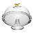 Prato Com Pé E Tampa Golden Bird - 19CM - Cristal - Wolf - Imagem 4