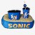 Kit Almofada Pipoca Infantil Do Sonic - Zonacriativa - Imagem 1