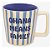 Caneca Buck 400ML Stitch Listrado - Zonacriativa - Imagem 2