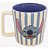 Caneca Buck 400ML Stitch Listrado - Zonacriativa - Imagem 1