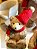 Urso Sentado Decoração De Natal 30cm - Tokdacasa - Imagem 2