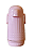 Garrafa Térmica Valentina Rosa 1L - Elegância E Eficiência - Imagem 1
