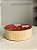 Fita Aramada Decorativa De Natal Bege/Bran/Dour- 3,8cmx9,14m - Imagem 2