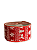 Fita Aramada Decorativa De Natal Vermel E Dour - 6,3cmx9,14m - Imagem 1