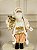 Papai Noel Em Pé (Branco com Dourado) - 45cm - Tokdacasa - Imagem 2
