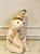 Urso Sentado Branco - 37cm - Tokdacasa - Imagem 3