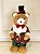 Urso Em Pé Roupa Xadrez Vermelho E Verde 43cm - Tokdacasa - Imagem 2