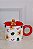 Caneca C/ Tampa Ginger - 10cm - Vermelha - Tokdacasa - Imagem 2