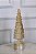 Árvore Decorativa De Natal C/ LED Ouro - 35cm - Tokdacasa - Imagem 2