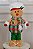 Boneco Gingerbread Natalino - 60cm Colorido - Tokdacasa - Imagem 2