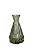 Mini Vaso De Vidro Color 7X13cm - Verde - Tuut - Imagem 1