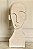 Escultura Face Em Polirresina - Alt 44cm - Mart - Imagem 2