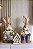 Decoração Casal Coelhos Coloridos - 60cm - 1 UN - Tokdacasa - Imagem 4